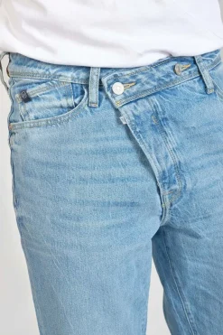 Homme Le Temps des Cerises Coupe Relax-1998 Basic 7/8Eme Jeans Bleu N°5