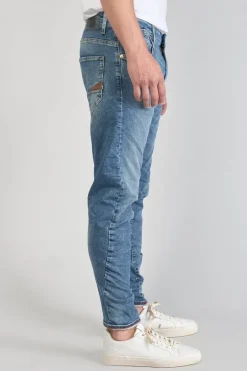 Homme Le Temps des Cerises Coupe Tapered-900/03 Jogg Tapered Arque Jeans Bleu N°3