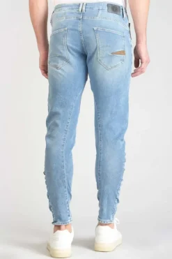 Homme Le Temps des Cerises Coupe Tapered-900/03 Jogg Tapered Arque Jeans Bleu N°4