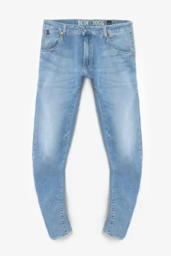 Homme Le Temps des Cerises Coupe Tapered-900/03 Jogg Tapered Arque Jeans Bleu N°4