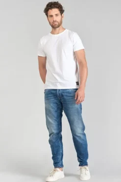 Homme Le Temps des Cerises Coupe Tapered-Alost 900/03 Tapered Arque Jeans Bleu N°2