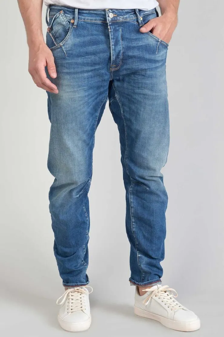 Homme Le Temps des Cerises Coupe Tapered-Alost 900/03 Tapered Arque Jeans Bleu N°2