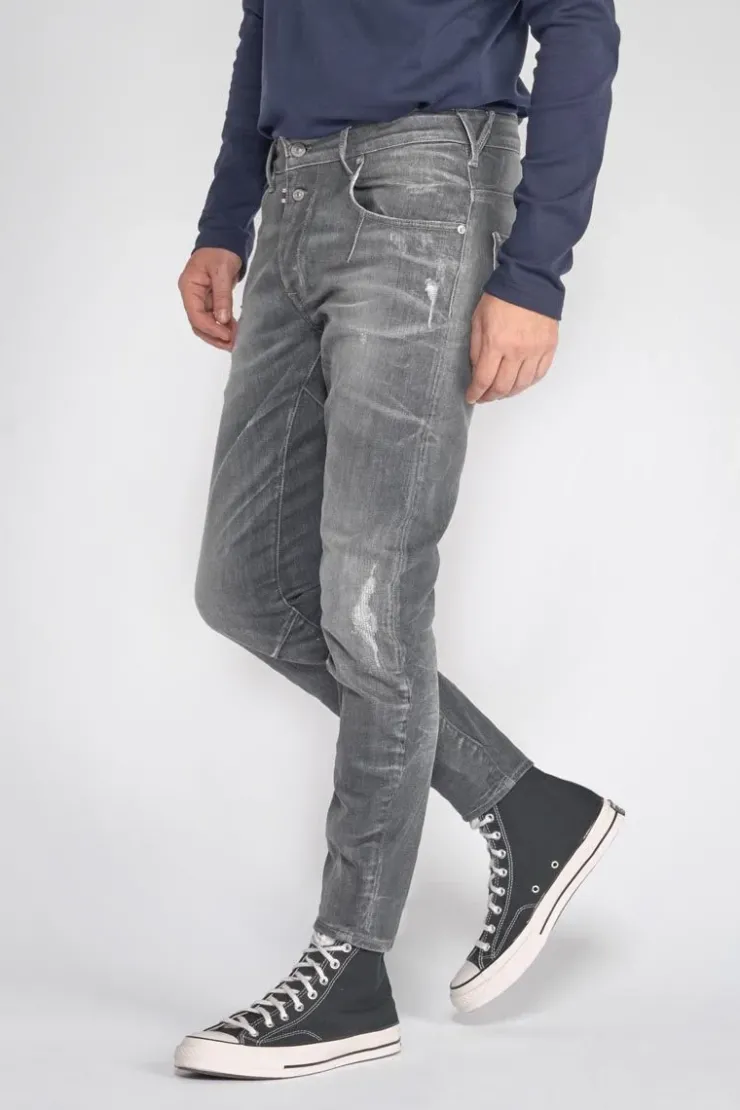 Homme Le Temps des Cerises Coupe Tapered-Alost 900/3 Tapered Arque Jeans Destroy Gris N°1
