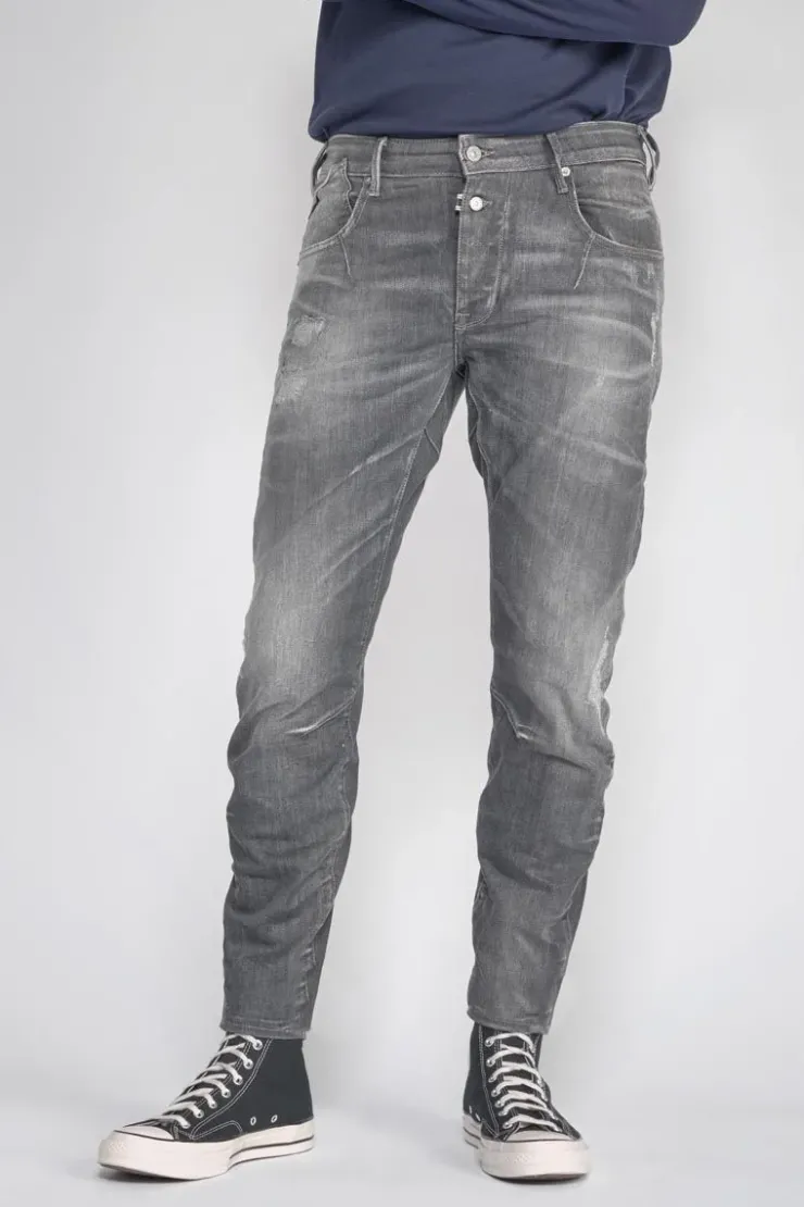 Homme Le Temps des Cerises Coupe Tapered-Alost 900/3 Tapered Arque Jeans Destroy Gris N°1