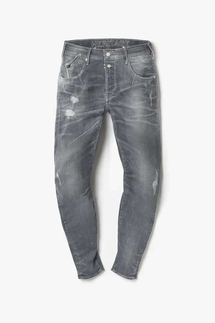 Homme Le Temps des Cerises Coupe Tapered-Alost 900/3 Tapered Arque Jeans Destroy Gris N°1