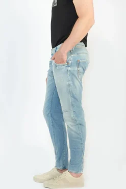 Homme Le Temps des Cerises Coupe Tapered-Alost Tapered Arque Jeans Bleu N°5