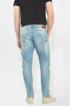 Homme Le Temps des Cerises Coupe Tapered-Alost Tapered Arque Jeans Bleu N°5