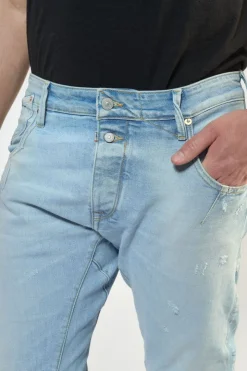 Homme Le Temps des Cerises Coupe Tapered-Alost Tapered Arque Jeans Bleu N°5