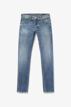 Homme Le Temps des Cerises Coupe Adjusted-Barnabe 700/11 Adjusted Jeans Destroy Bleu N°3