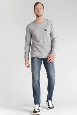 Homme Le Temps des Cerises Coupe Adjusted-Basic 700/11 Adjusted Jeans Bleu Noir N°3