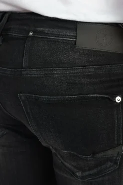 Homme Le Temps des Cerises Coupe Adjusted-Basic 600/17 Adjusted Jeans Destroy Noir N°1