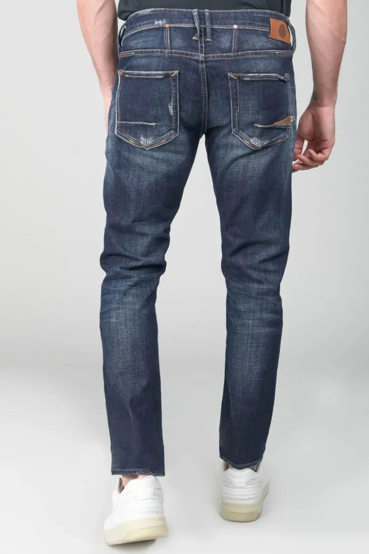 Homme Le Temps des Cerises Coupe Adjusted-Basic 600/17 Adjusted Jeans Destroy Bleu N°1