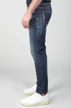 Homme Le Temps des Cerises Coupe Adjusted-Basic 600/17 Adjusted Jeans Destroy Bleu N°1