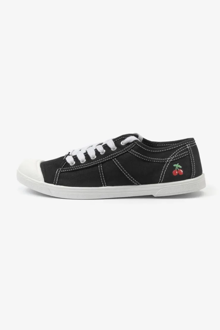 Femme Le Temps des Cerises Chaussures-Baskets Basic Noires