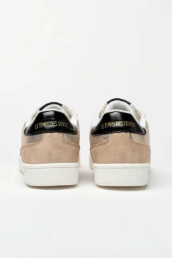 Femme Le Temps des Cerises Chaussures-Baskets Flash Dorees