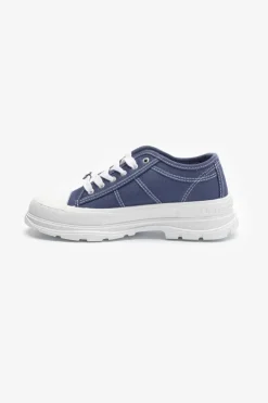 Femme Le Temps des Cerises Chaussures-Baskets Lina Bleu Marine