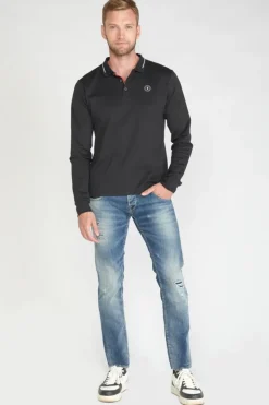 Homme Le Temps des Cerises Coupe Regular Confort-Bellarys 800/12 Regular Jeans Destroy Vintage Bleu N°3