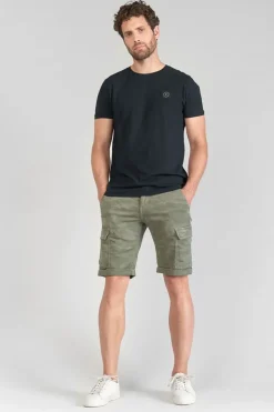 Homme Le Temps des Cerises Shorts & Bermudas-Bermuda Army Jogg Damon Kaki Camo