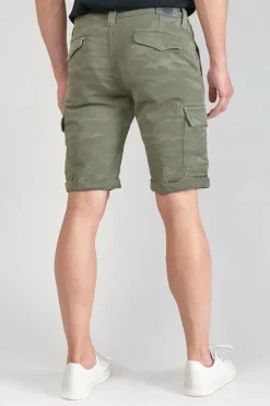 Homme Le Temps des Cerises Shorts & Bermudas-Bermuda Army Jogg Damon Kaki Camo