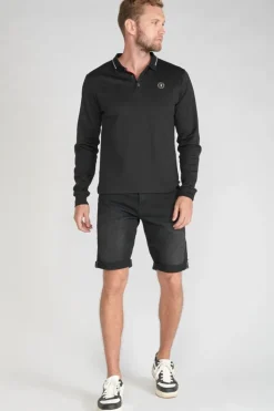 Homme Le Temps des Cerises Blue Jogg-Bermuda Blue Jogg Noir