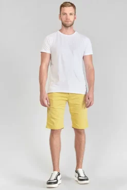 Homme Le Temps des Cerises Shorts & Bermudas-Bermuda Chino Jogg Swoop Moutarde