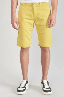 Homme Le Temps des Cerises Shorts & Bermudas-Bermuda Chino Jogg Swoop Moutarde