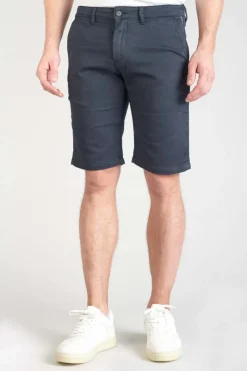 Homme Le Temps des Cerises Shorts & Bermudas-Bermuda Chino Jogg Swoop Bleu Nuit