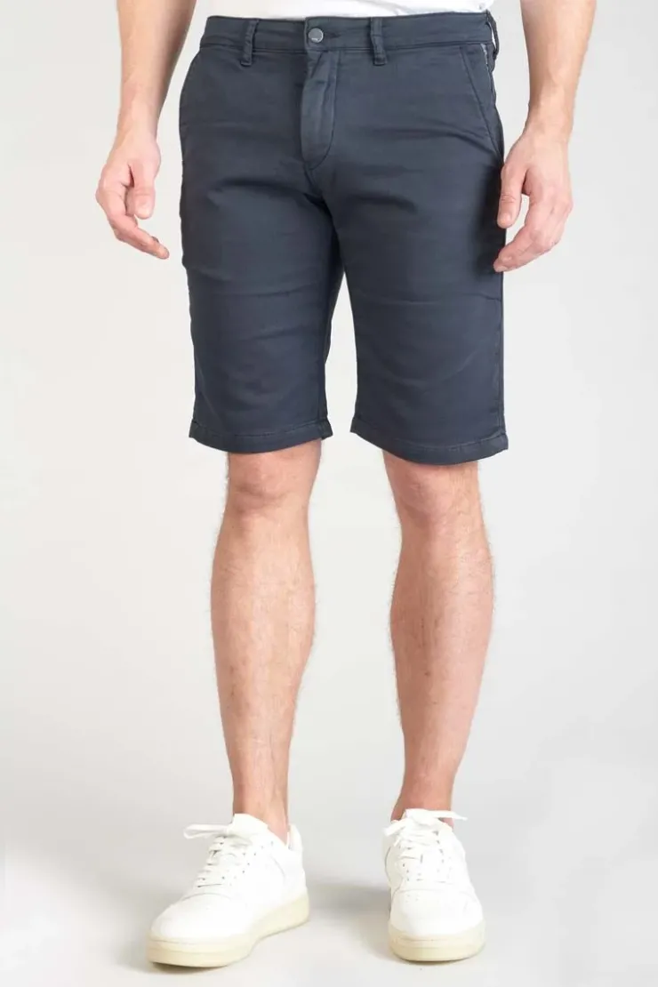 Homme Le Temps des Cerises Shorts & Bermudas-Bermuda Chino Jogg Swoop Bleu Nuit