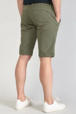 Homme Le Temps des Cerises Shorts & Bermudas-Bermuda Chino Jogg Swoop Kaki