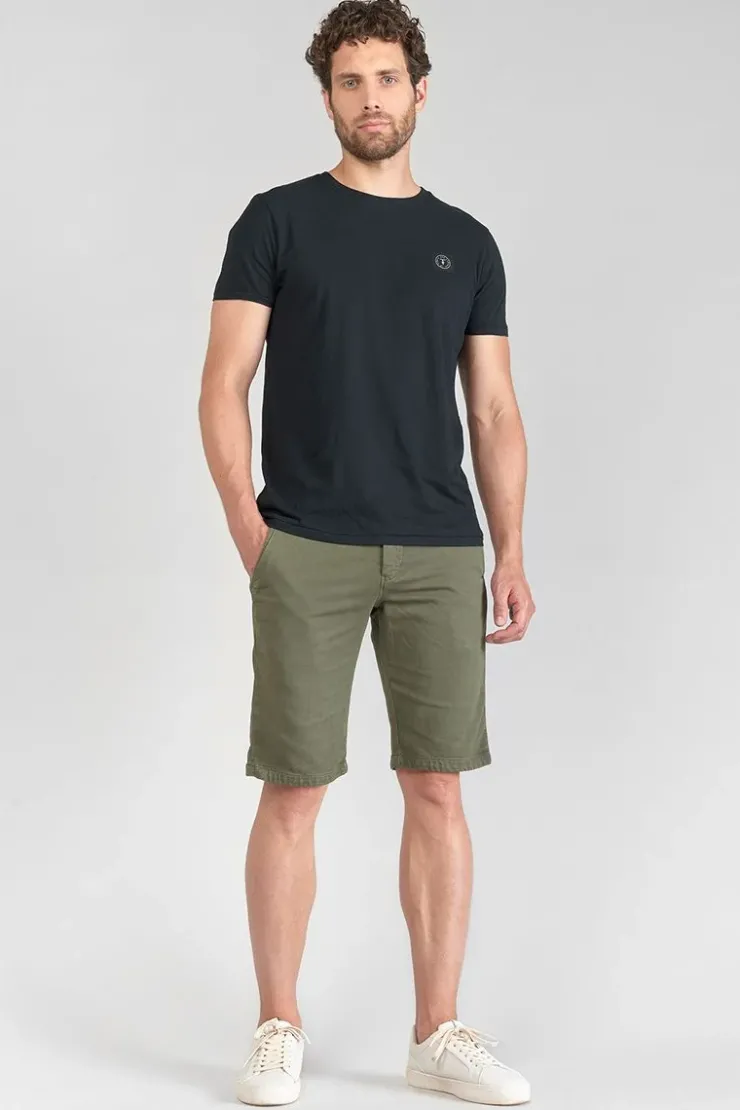 Homme Le Temps des Cerises Shorts & Bermudas-Bermuda Chino Jogg Swoop Kaki