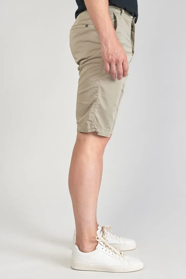 Homme Le Temps des Cerises Shorts & Bermudas-Bermuda Dromel Beige Sable