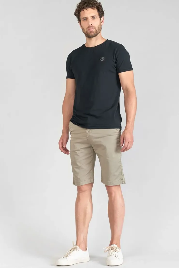 Homme Le Temps des Cerises Shorts & Bermudas-Bermuda Dromel Beige Sable
