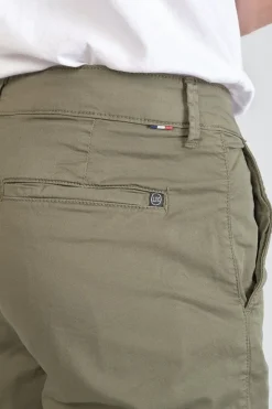 Homme Le Temps des Cerises Shorts & Bermudas-Bermuda Dromel Kaki