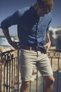 Homme Le Temps des Cerises Bermudas-Bermuda Jogg Bodo Beige