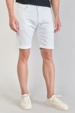 Homme Le Temps des Cerises Bermudas-Bermuda Jogg Bodo Blanc