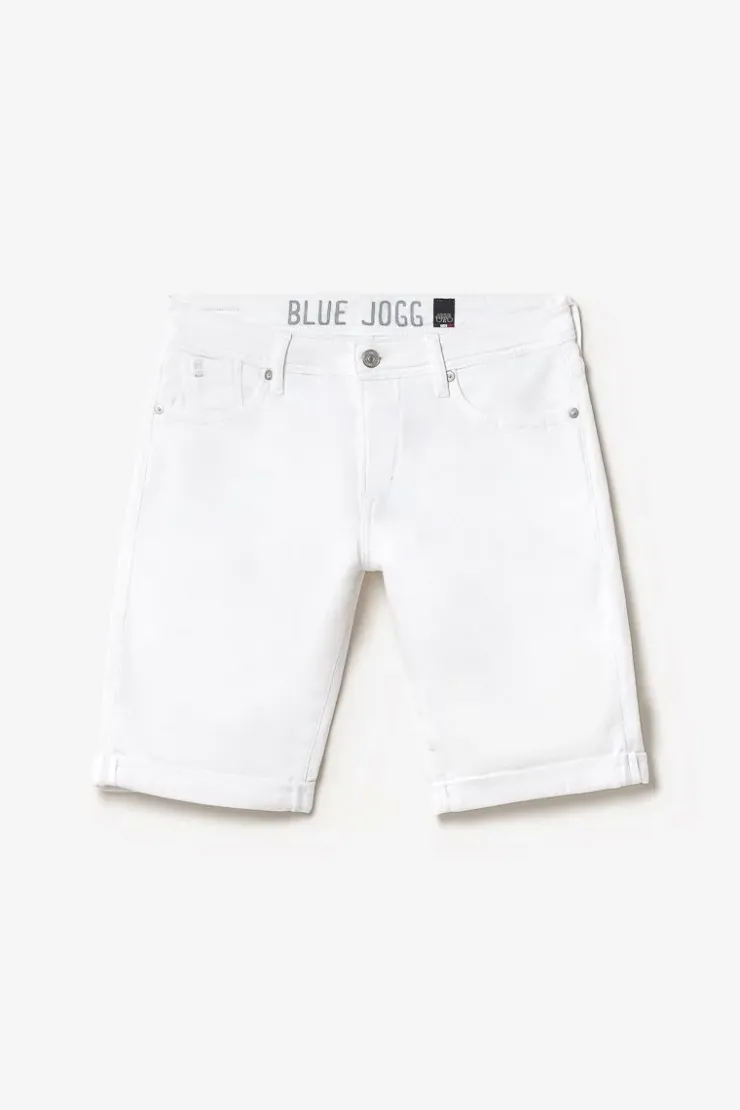Homme Le Temps des Cerises Bermudas-Bermuda Jogg Bodo Blanc