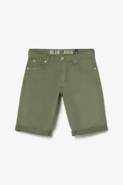 Homme Le Temps des Cerises Bermudas-Bermuda Jogg Bodo Kaki