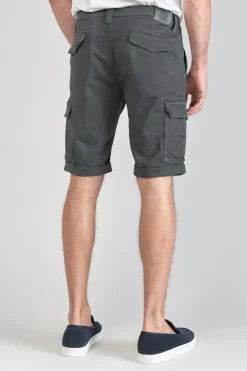 Homme Le Temps des Cerises Bermudas-Bermuda Jogg Damon Gris