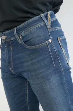 Homme Le Temps des Cerises Blue Jogg-Bermuda Jogg Ed Bleu Delave