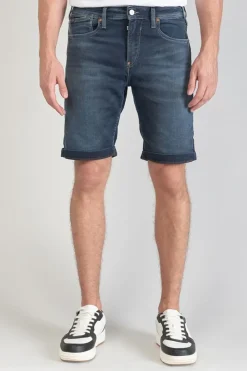 Homme Le Temps des Cerises Blue Jogg-Bermuda Jogg Ed Bleu Gris