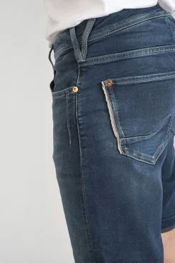 Homme Le Temps des Cerises Blue Jogg-Bermuda Jogg Ed Bleu Gris