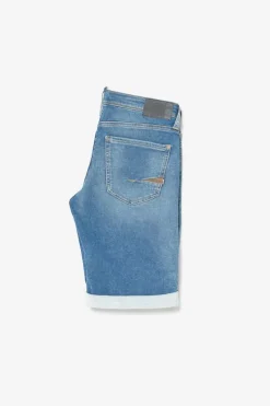 Homme Le Temps des Cerises Blue Jogg-Bermuda Jogg Lo Bleu Clair Delave