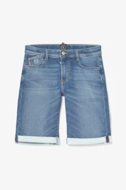 Homme Le Temps des Cerises Blue Jogg-Bermuda Jogg Lo Bleu Delave