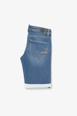 Homme Le Temps des Cerises Blue Jogg-Bermuda Jogg Lo Bleu Delave