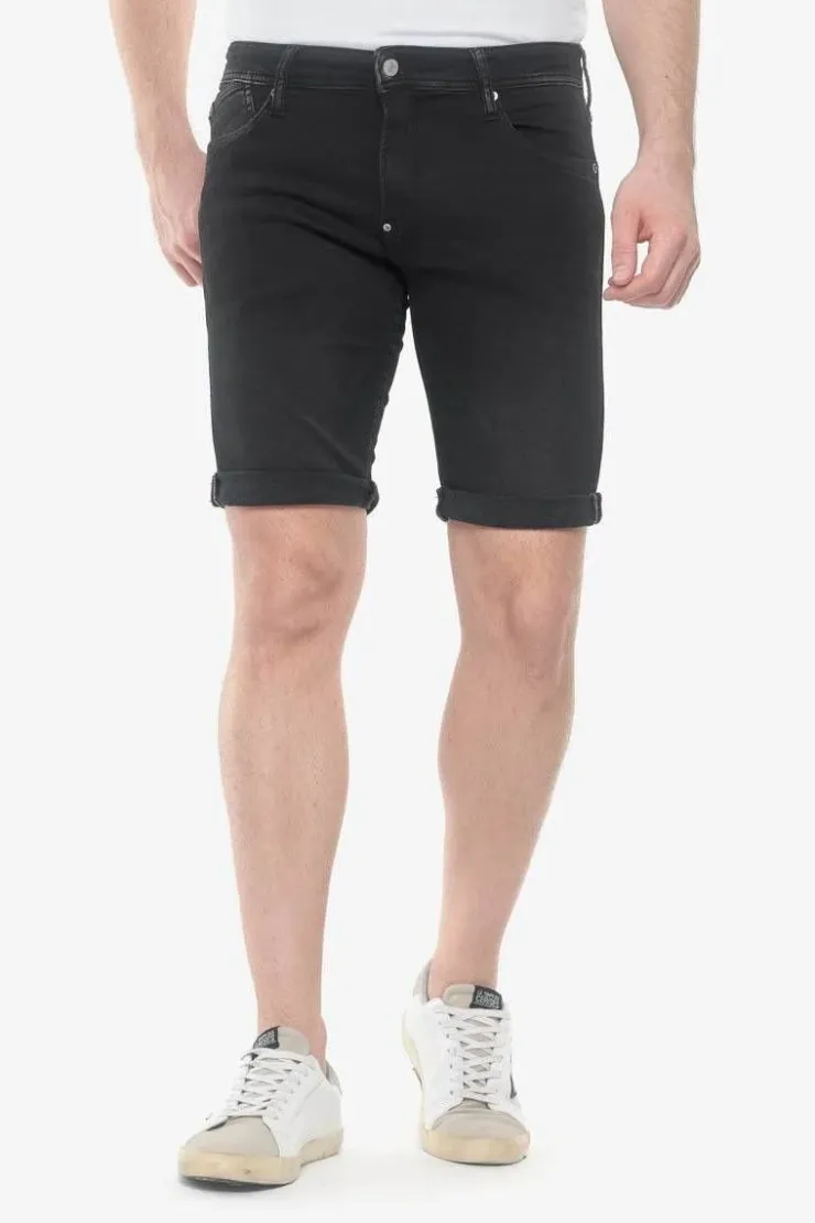 Homme Le Temps des Cerises Blue Jogg-Bermuda Jogg Lo Noir