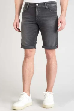 Homme Le Temps des Cerises Blue Jogg-Bermuda Jogg Oc En Jeans Noir Delave