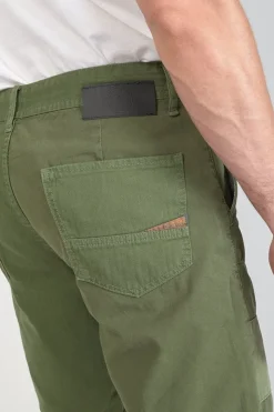 Homme Le Temps des Cerises Shorts & Bermudas-Bermuda Luberon Kaki Vert