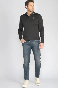 Homme Le Temps des Cerises Coupe Adjusted-Bonillo 700/11 Adjusted Jeans Bleu-Noir N°3