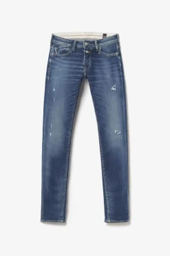 Homme Le Temps des Cerises Coupe Adjusted-Camoins 700/11 Adjusted Jeans Destroy Bleu N°3