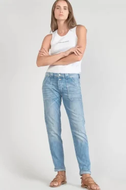 Femme Le Temps des Cerises Coupe Boyfit-Cara 200/43 Boyfit Jeans Bleu N°4